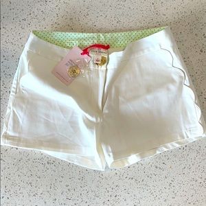 JB by Julie Brown NYC white shorts